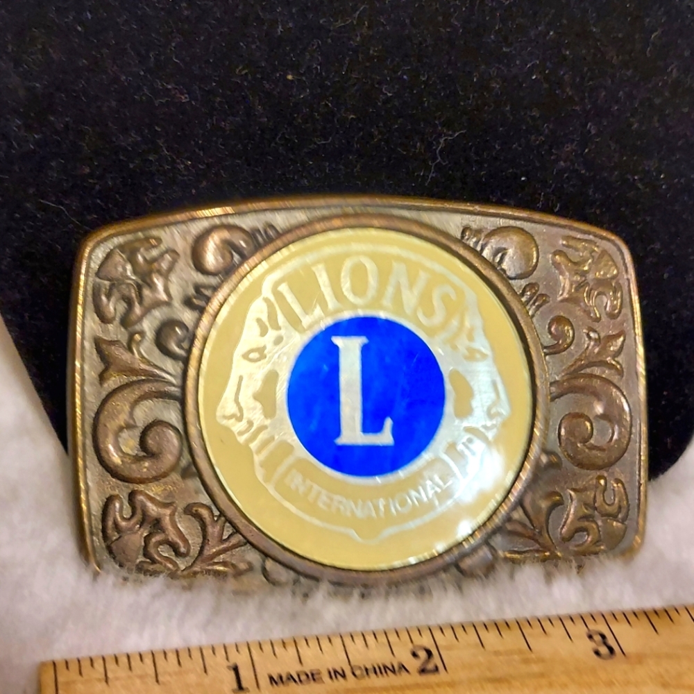 Lions Belt Buckle